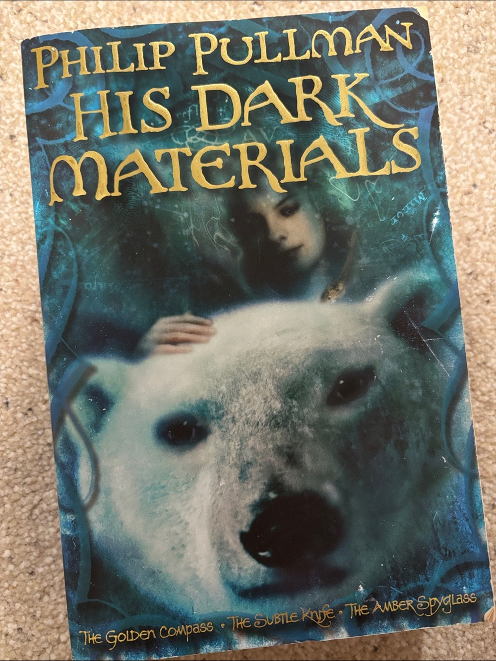 Philip Pullman His Dark Materials Paperback - Blue/Teal Cover